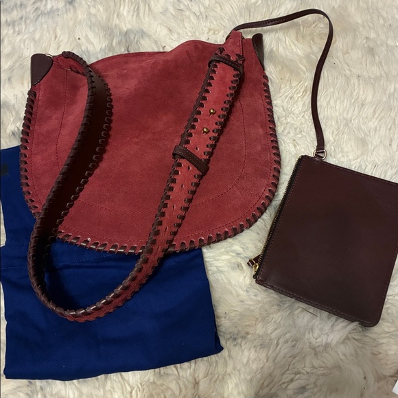 Isabel Marant Oskan Soft Berry Suede - Picture 3 of 6